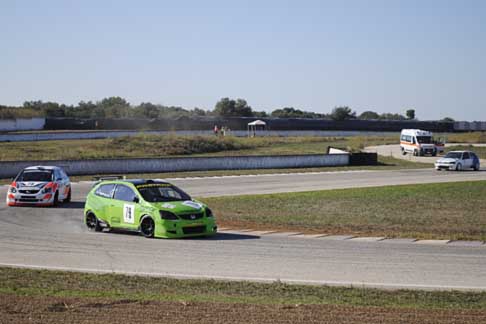 2^ Prova circutio di Binetto - Tagliente in testa seguito da De Giuseppe cateroria Turismo 2 al Trofeo Autodromo del Levante 2014 - 2^ Prova